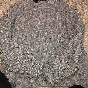 Forever 21 gray sweater